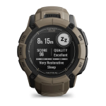 Garmin Instinct&reg; &ndash; Tactical Edition Manuel utilisateur