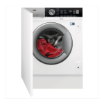 AEG LFX7E8432BI Lave-linge encastrable Manuel utilisateur