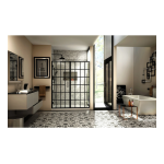 DreamLine SHDR-2458720-89 Shower Door Guide d'installation