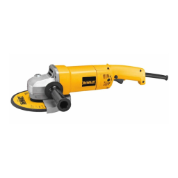 DeWalt DW840 Angle grinder Manuel utilisateur | Fixfr