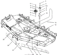 Z288E Z Master, With 72" SFS Side Discharge Mower