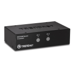 Trendnet TK-222DVK 2-Port DVI KVM Switch Kit Fiche technique