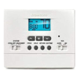 Braeburn 6300 Deluxe Touchscreen Universal Thermostat Manuel utilisateur | Fixfr
