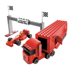 Lego 8153 Ferrari F1 Truck Manuel utilisateur