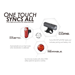 CatEye SYNC Kinetic TL-NW100K: Chat IA & PDF | Fixfr