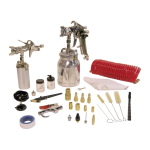 King Canada 8185 HEAVY DUTY SPRAY GUN &amp; TOUCH UP GUN KIT Manuel utilisateur