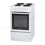 Indesit I5E6AE(W) FR Cooker Manuel utilisateur