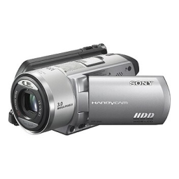 Handycam DCR-SR90E/SR100E : Chat IA & PDF | Fixfr
