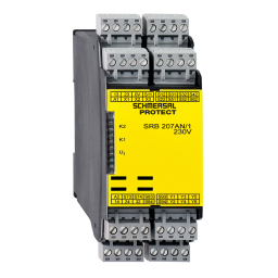 schmersal SRB207AN 230VAC Safety control module Mode d'emploi | Fixfr