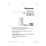Panasonic KXTU349EX Operating instrustions