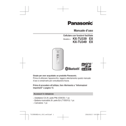 Panasonic KXTU349EX Operating instrustions | Fixfr