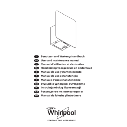 Whirlpool AR GA 001 IX Manuel utilisateur | Fixfr