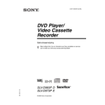 Sony SLV-D973PE Manuel du propri&eacute;taire