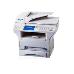 Brother MFC-9800 Monochrome Laser Fax Guide d'installation rapide | Fixfr