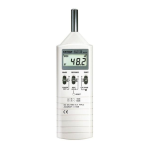 Extech Instruments 407736 Dual Range Sound Level Meter Manuel utilisateur