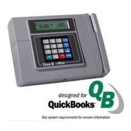 Acroprint timeQplus Time and Attendance Product Suite (software version 2) Manuel utilisateur | Fixfr