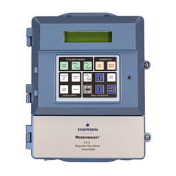 8712E Débitmètre électromagnétique (transmetteur et manchette de mesure)