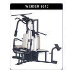 Weider WESY9645 9645 SYSTEM Manuel utilisateur