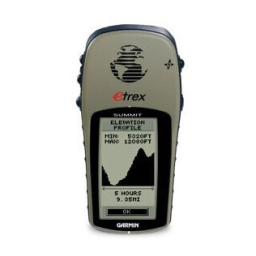 Garmin eTrex Summit Manuel du propriétaire | Fixfr