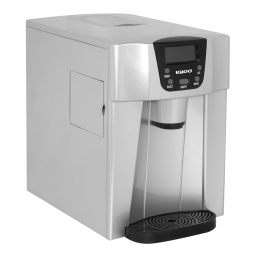 Frigidaire EFIC227-SILVER 26 lbs. Freestanding Ice Maker and Water Dispenser Guide d'installation | Fixfr