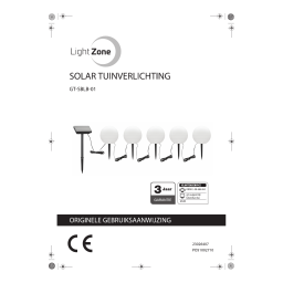 LightZone GT-SFC-01 Star Fairy Chain Manuel utilisateur | Fixfr