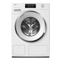 Miele WCR 860 WPS PWash 2.0 & TDos XL & WiFi Lave-linge à chargement frontal W1 Manuel utilisateur | Fixfr