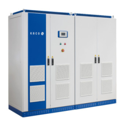 Kaco Powador XP500 - XP550-HV TL indoor Inverter Fiche technique | Fixfr