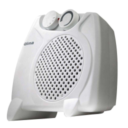 QLIMA EFH320B Electrical heater Manuel utilisateur | Fixfr