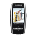 Samsung YP-T8X Manuel utilisateur