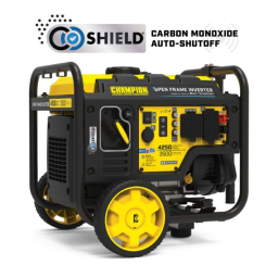 Champion Power Equipment 201226 4250-Watt Open Frame Inverter Manuel utilisateur | Fixfr