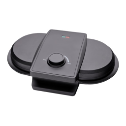 Ambiano GT-WED-01 Waffle maker_double Manuel utilisateur | Fixfr