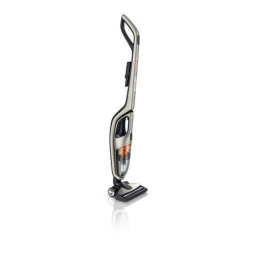 Philips FC6171/01 PowerPro Duo Aspirateur balai 2-en-1 avec PowerCyclone Manuel utilisateur | Fixfr