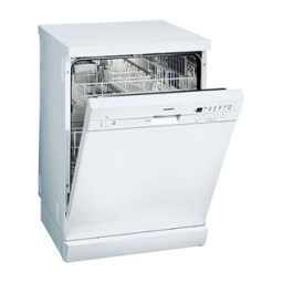 Siemens SE24M257EU Lave-vaisselle Manuel utilisateur | Fixfr