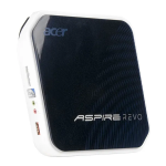 Acer Aspire R3600 Desktop Manuel utilisateur