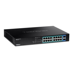 Trendnet TPE-TG262 26-Port Gigabit PoE+ Switch Fiche technique | Fixfr