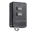 Sygonix SY-3523510 RS2W Wireless Remote control Manuel du propri&eacute;taire