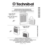 TECHNIBEL 397128921 Climatiseurs mobiles split Guide d'installation