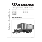 Krone ZX 350 (GL,GD); ZX 400 (GL,GD); ZX 400 (GL,GD); ZX 550 (GL,GD) Mode d'emploi