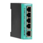 gefran SW5-SA Stand alone switch Ethernet Mmdule - DIN rail mounting Fiche technique