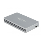 DeLOCK 42012 USB4&trade; 40 Gbps Enclosure for 1 x M.2 NVMe SSD - tool free Fiche technique