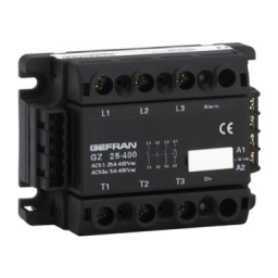 gefran GZ Solid state relay Fiche technique | Fixfr