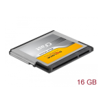 DeLOCK 54087 CFast 2.0 memory card 16 GB MLC Fiche technique