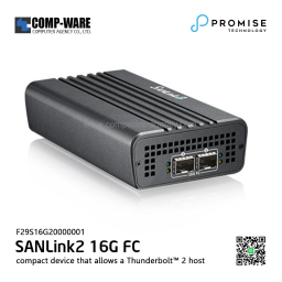 Promise Technology SANLink2 16G FC Guide de démarrage rapide | Fixfr