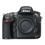Nikon D800E Manuel utilisateur