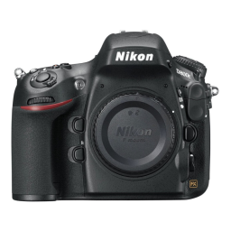 Nikon D800E Manuel utilisateur | Fixfr