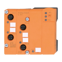 IFM AC2519 AS-Interface ClassicLine module Mode d'emploi | Fixfr