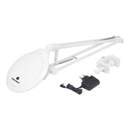 TOOLCRAFT TO-7425342 Illuminated magnifier Magnification: 2.25 x Manuel du propriétaire | Fixfr