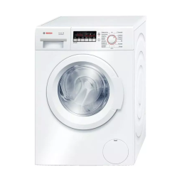 Bosch WAE28167 - 4 Maxx Manuel utilisateur | Fixfr