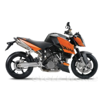 KTM 990 SUPER DUKE R Manuel utilisateur