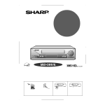 Sharp VC-9550N Manuel du propri&eacute;taire